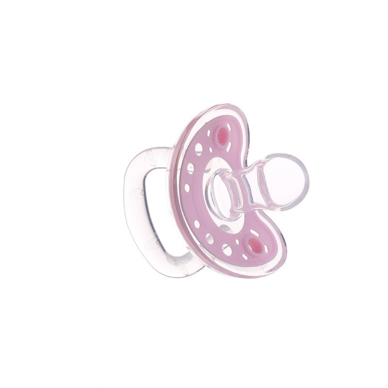 Baby Products Full Silica Gel Pacifier Two-color Liquid Silicone Sleep Comfort Baby Pacifier Baby